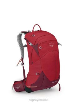 Osprey TPDI272 mochila flor de pascua roja unisexo estratos caminata de 24 días