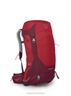 Osprey TPDI276 mochila flor de pascua roja unisexo Stratos 36 mochila ligera | caminata de un día