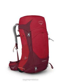 Osprey TPDI279 mochila flor de pascua roja unisexo estratos 44 mochilero