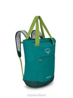Osprey TPDI401 mochila escapada verde baikal verde unisexo bolso de mano daylite para todos los días