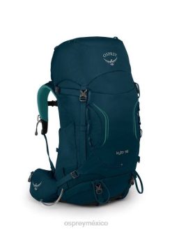 Osprey TPDI420 mochila lago de hielo verde mujer kyte 36 mochilero | caminata de un día