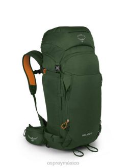 Osprey TPDI450 mochila verde musgo de polvo unisexo soelden 42 esquí de travesía/snowboard | turismo ligero