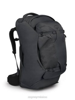 Osprey TPDI518 paquete de equipaje visión de túnel gris hombres paquete de viaje farpoint 70 paquete de viaje