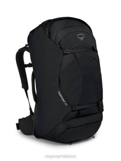 Osprey TPDI521 paquete de equipaje negro hombres paquete de viaje farpoint 80 paquete de viaje