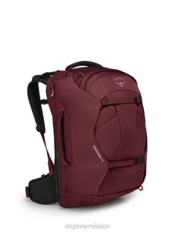 Osprey TPDI555 bolsa circón rojo mujer paquete de viaje fairview 40 paquete de viaje