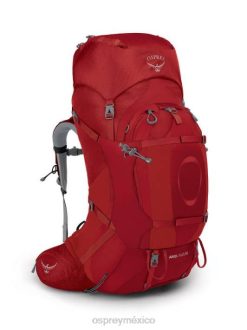Osprey TPDI88 mochila cornalina roja mujer ariel plus 60 mochilero