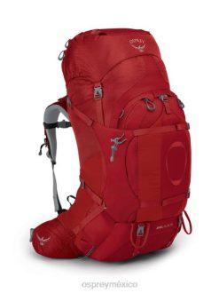Osprey TPDI91 mochila cornalina roja mujer ariel plus 70 mochilero