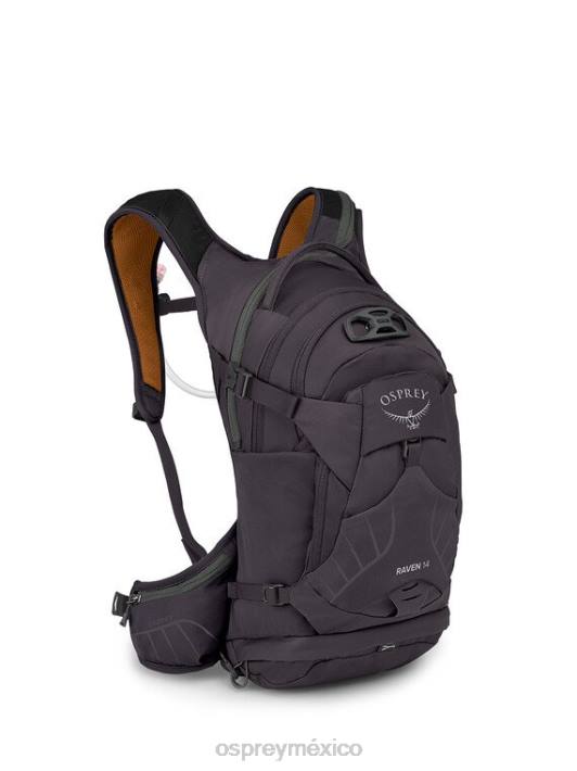 Osprey TPDI120 mochila viaje espacial gris unisexo cuervo 14 en bicicleta