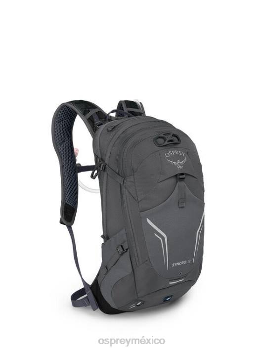 Osprey TPDI127 mochila gris carbón unisexo bicicleta sincronizada 12