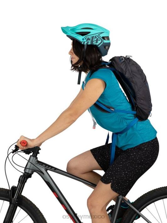 Osprey TPDI161 mochila verde baikal unisexo Sylva 5 en bicicleta