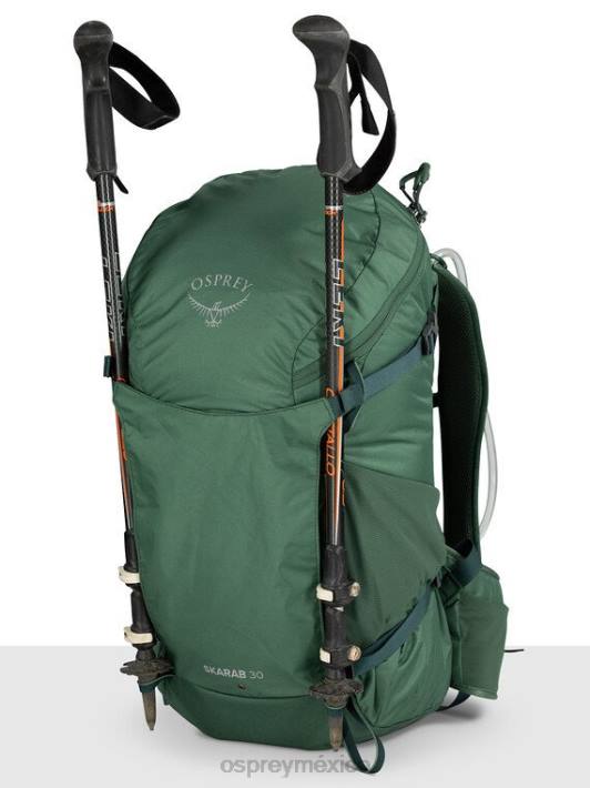 Osprey TPDI236 mochila negro unisexo skarab 30 en bicicleta