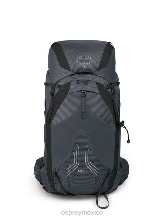 Osprey TPDI22 mochila gris tungsteno hombres exos 48 mochila ultraligera