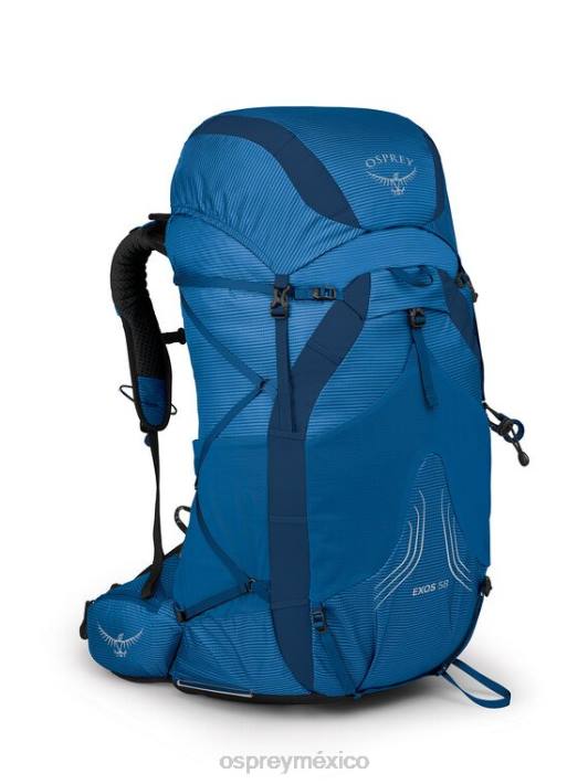 Osprey TPDI25 mochila cinta azul hombres exos 58 mochila ultraligera