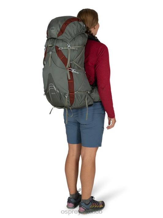 Osprey TPDI32 mochila nube gris mujer eja 58 mochila ultraligera