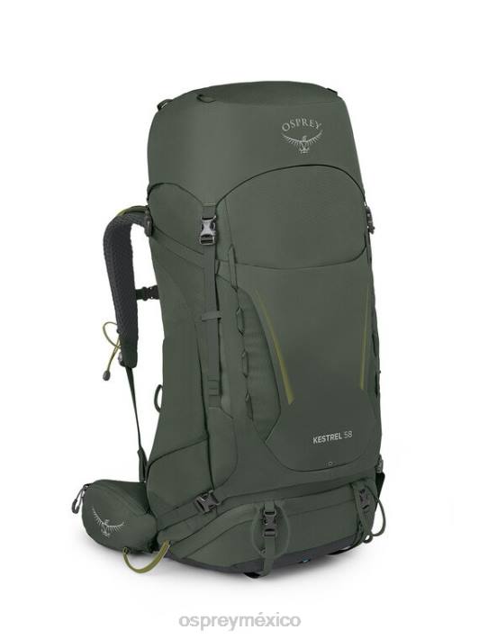 Osprey TPDI56 mochila bonsái verde unisexo cernícalo 58 mochilero