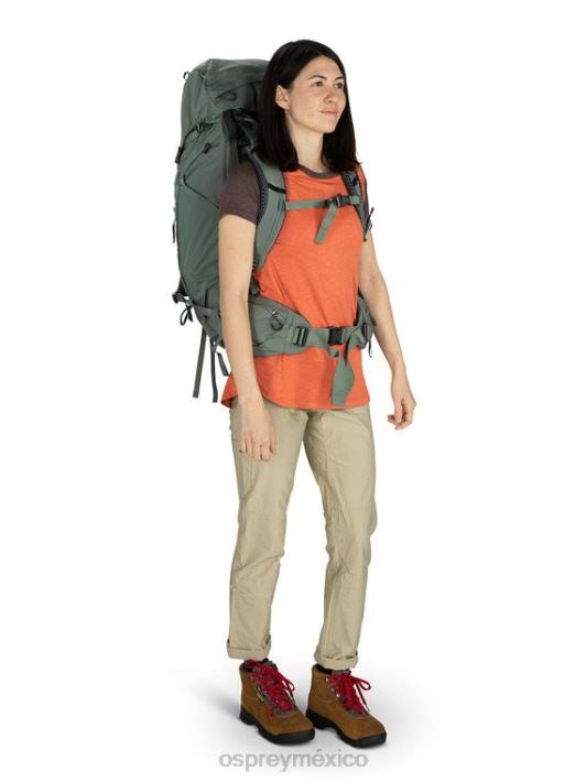 Osprey TPDI60 mochila arroyo rocoso verde unisexo kyte 48 mochilero