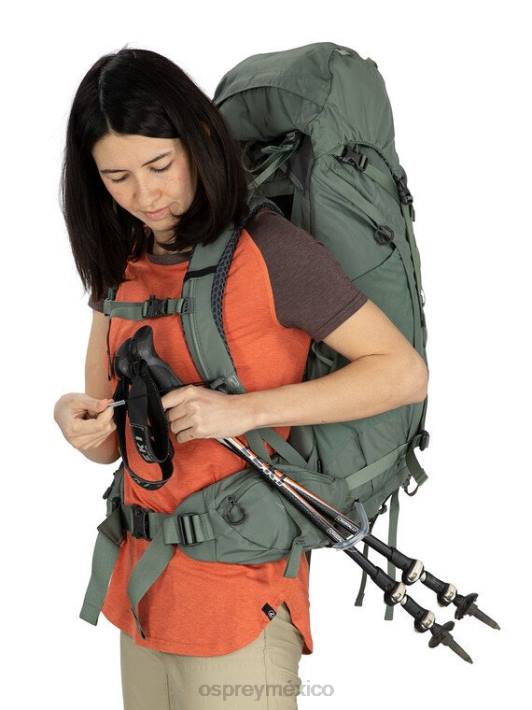 Osprey TPDI60 mochila arroyo rocoso verde unisexo kyte 48 mochilero