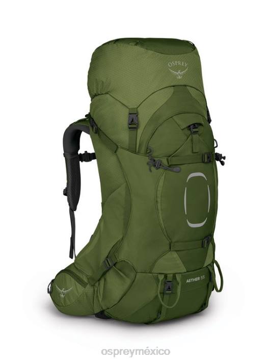 Osprey TPDI70 mochila ajo mostaza verde hombres éter 55 mochilero