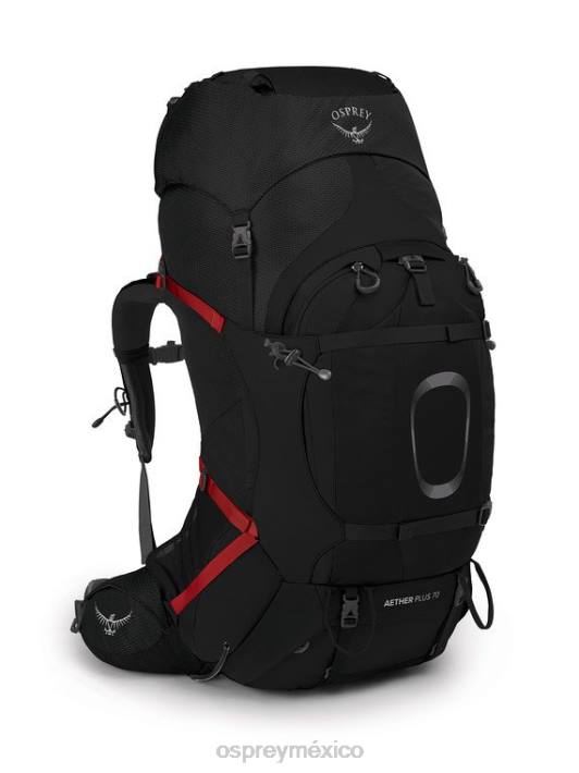 Osprey TPDI77 mochila negro hombres éter plus 70 mochilero