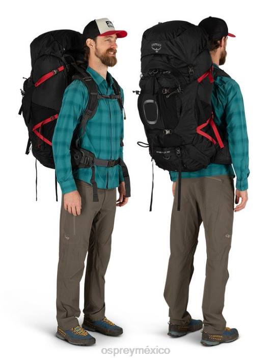 Osprey TPDI81 mochila negro hombres éter plus 100 mochilero