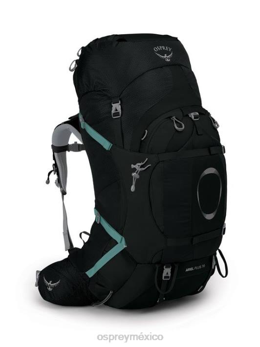 Osprey TPDI93 mochila negro mujer ariel plus 70 mochilero