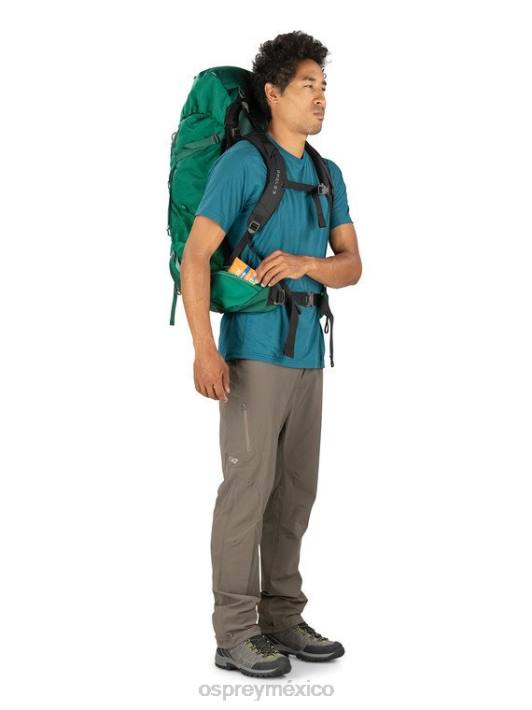 Osprey TPDI97 mochila negro hombres torre 50 mochilero