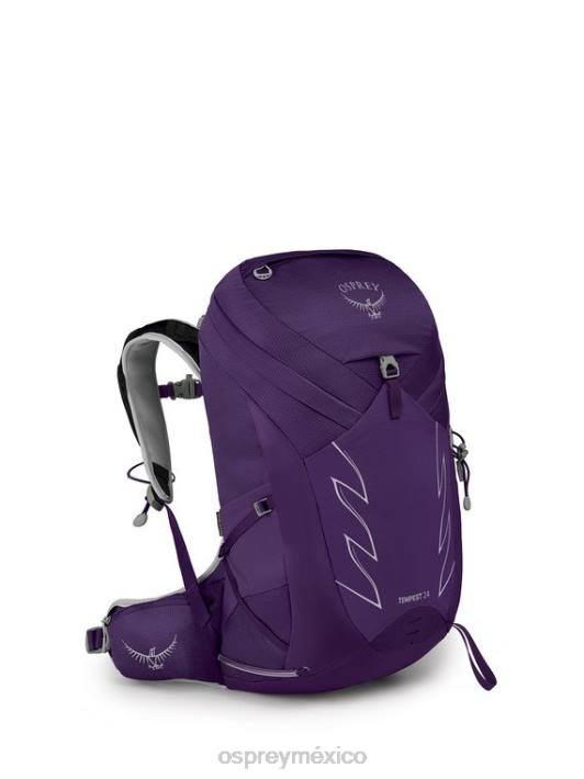 Osprey TPDI341 mochila violeta violeta mujer tempestad 24 senderismo | multideporte